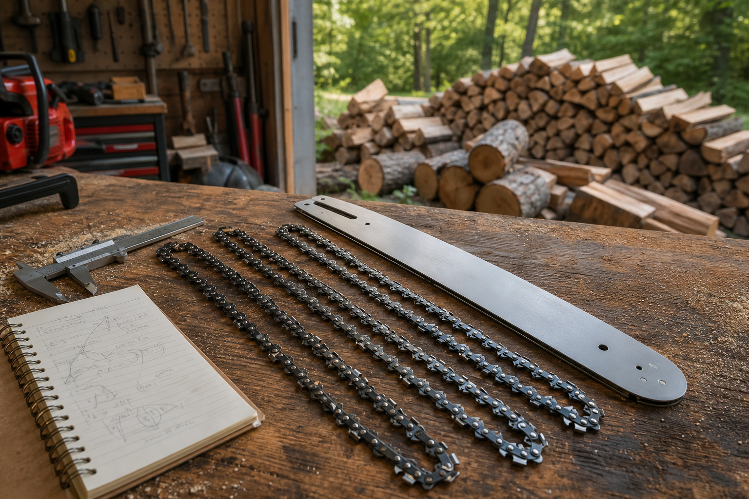 Oregon Chainsaw Chain Equivalent Guide: Match Pitch, Gauge, and DL